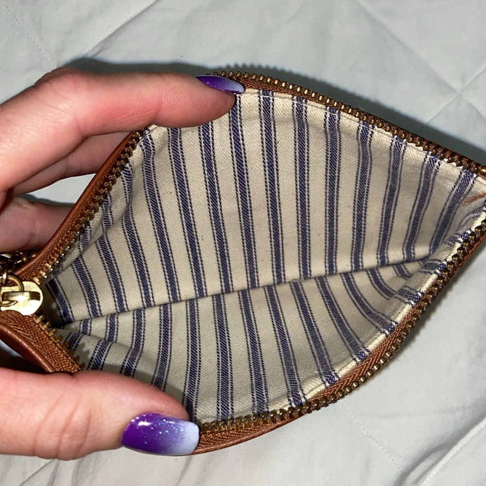 RARE Vintage Coach Skinny Case Brown Leather - Picture 10 of 12
